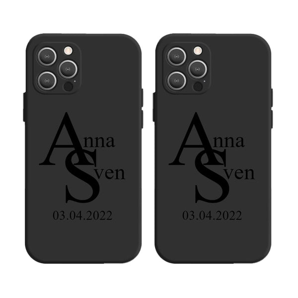 Handyhülle für Paare - ein personalisiertes Geschenk zum Valentinstag