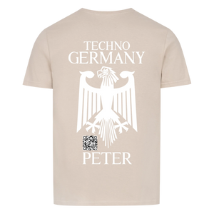 German Shield Unisex Basic T-Shirt Backprint