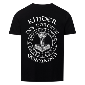 Kinder des Nordens Germanen Unisex T-Shirt Back Print