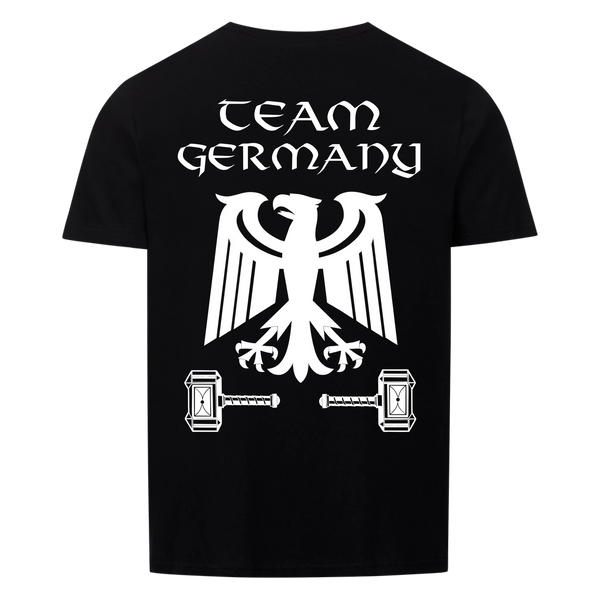 Team Germany Basic Unisex T-Shirt Schwarz