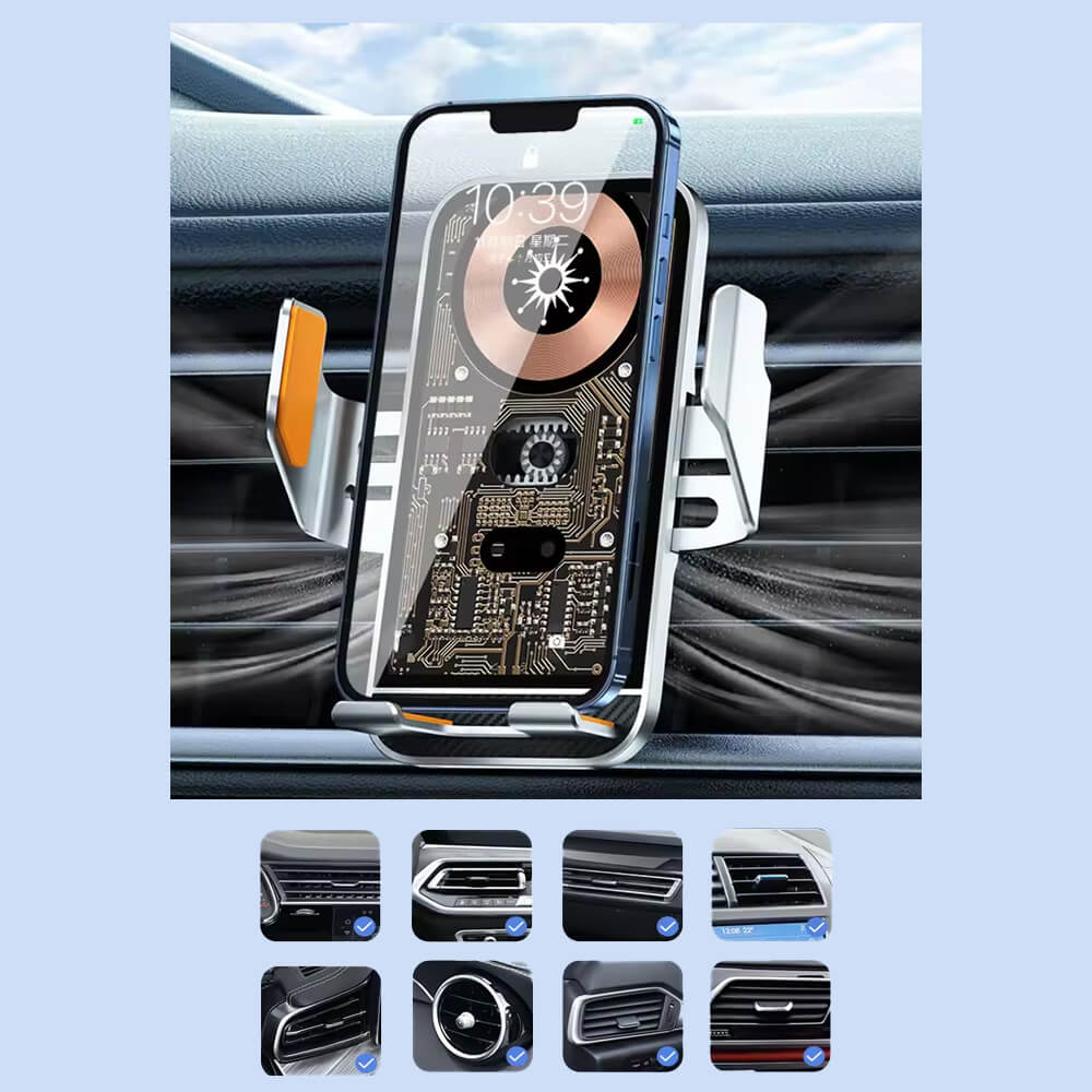Handyhalterung Halterung / Qi Ladegerät mit IR-Sensor - 15W