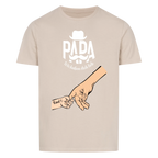 Bester Papa oder Beste Mama der Welt mit Kindernamen Unisex T-Shirt