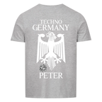 German Shield Unisex Basic T-Shirt Backprint