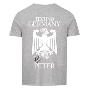 German Shield Unisex Basic T-Shirt Backprint