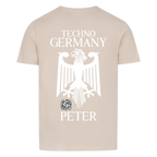 German Shield Unisex Basic T-Shirt Backprint