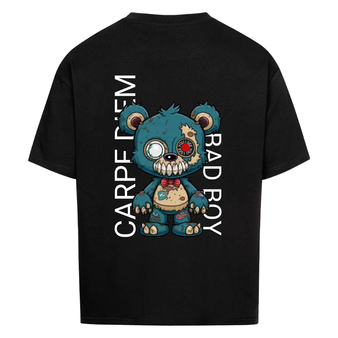 Zombie Teddy mit QR Code Oversize T-Shirt Vancy