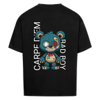 Zombie Teddy mit QR Code Oversize T-Shirt Vancy