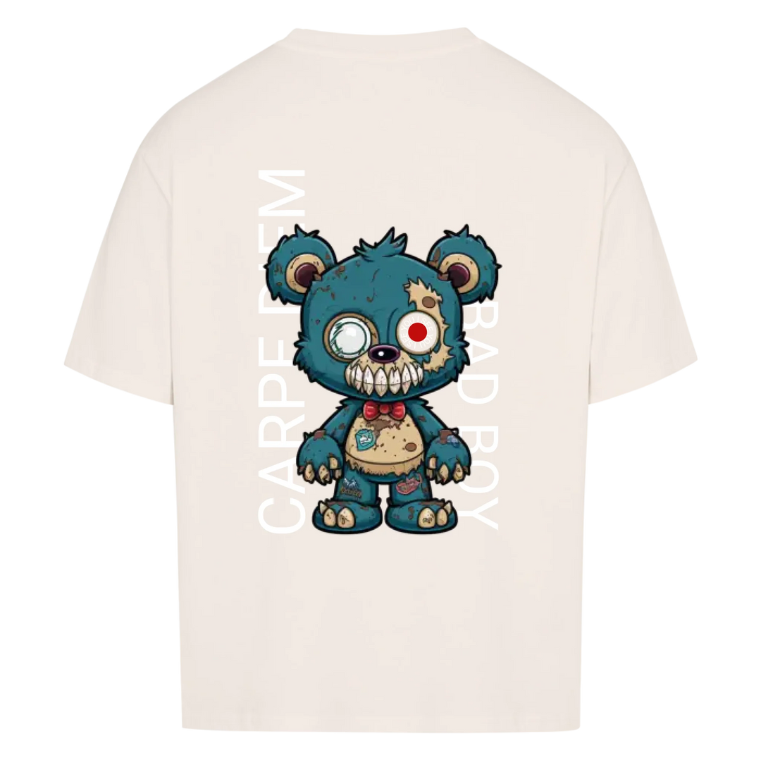 Zombie Teddy mit QR Code Oversize T-Shirt Vancy