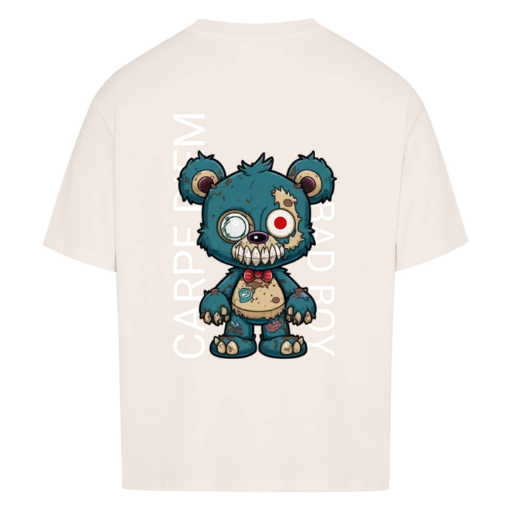 Zombie Teddy mit QR Code Oversize T-Shirt Vancy