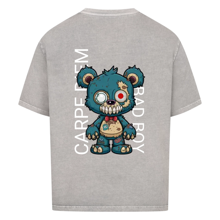 Zombie Teddy mit QR Code Oversize T-Shirt Vancy