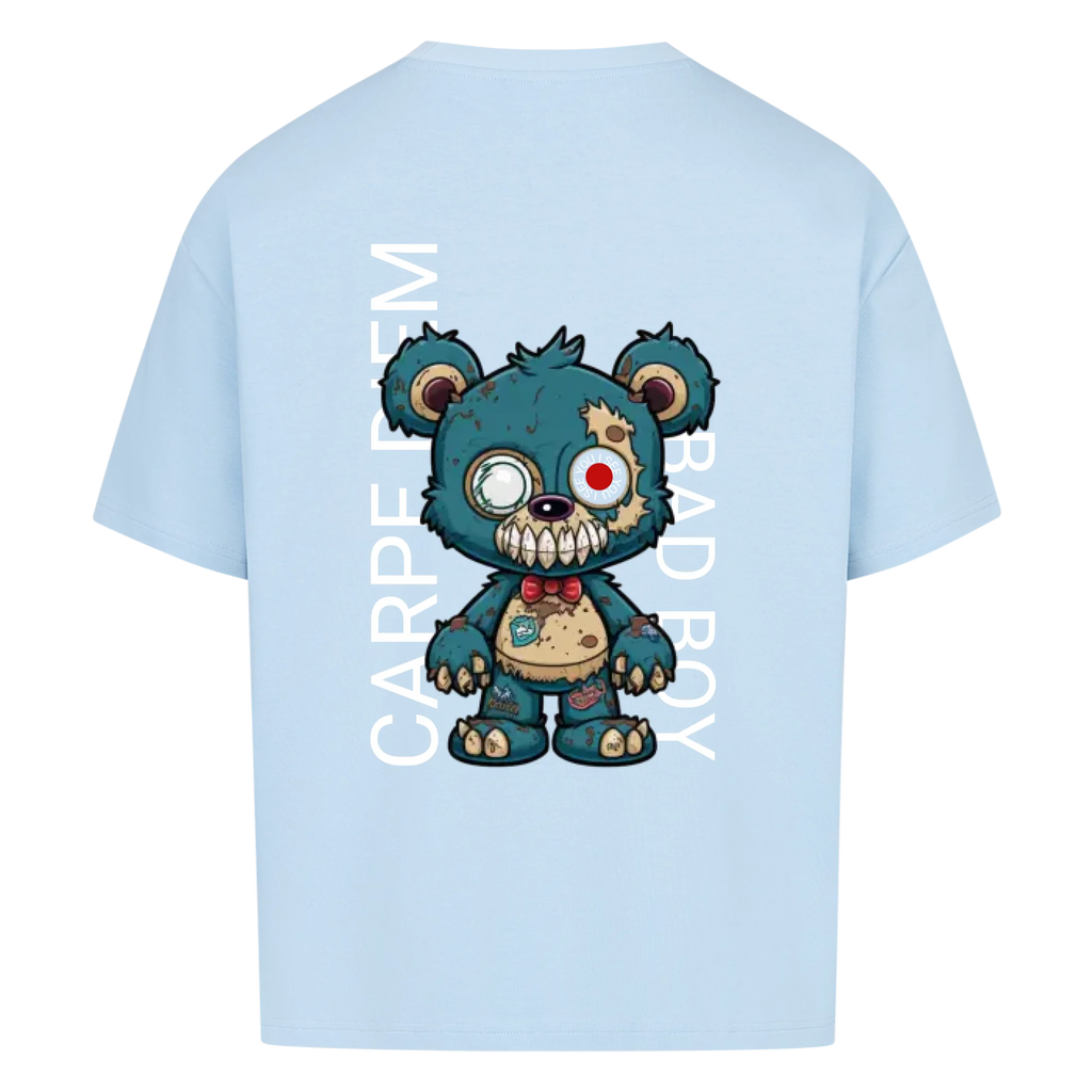 Zombie Teddy mit QR Code Oversize T-Shirt Vancy