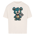 Zombie Teddy mit QR Code Oversize T-Shirt Vancy