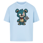 Zombie Teddy mit QR Code Oversize T-Shirt Vancy