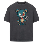Zombie Teddy mit QR Code Oversize T-Shirt Vancy