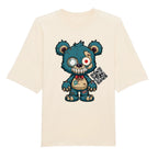 Zombie Teddy mit QR Code Premium Organic Oversize Blast