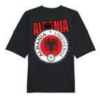 Premium Organic Unisex Oversize Blast mit Albanischem Adler