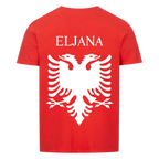 Albanien 4ever Unisex T-Shirt Back Print