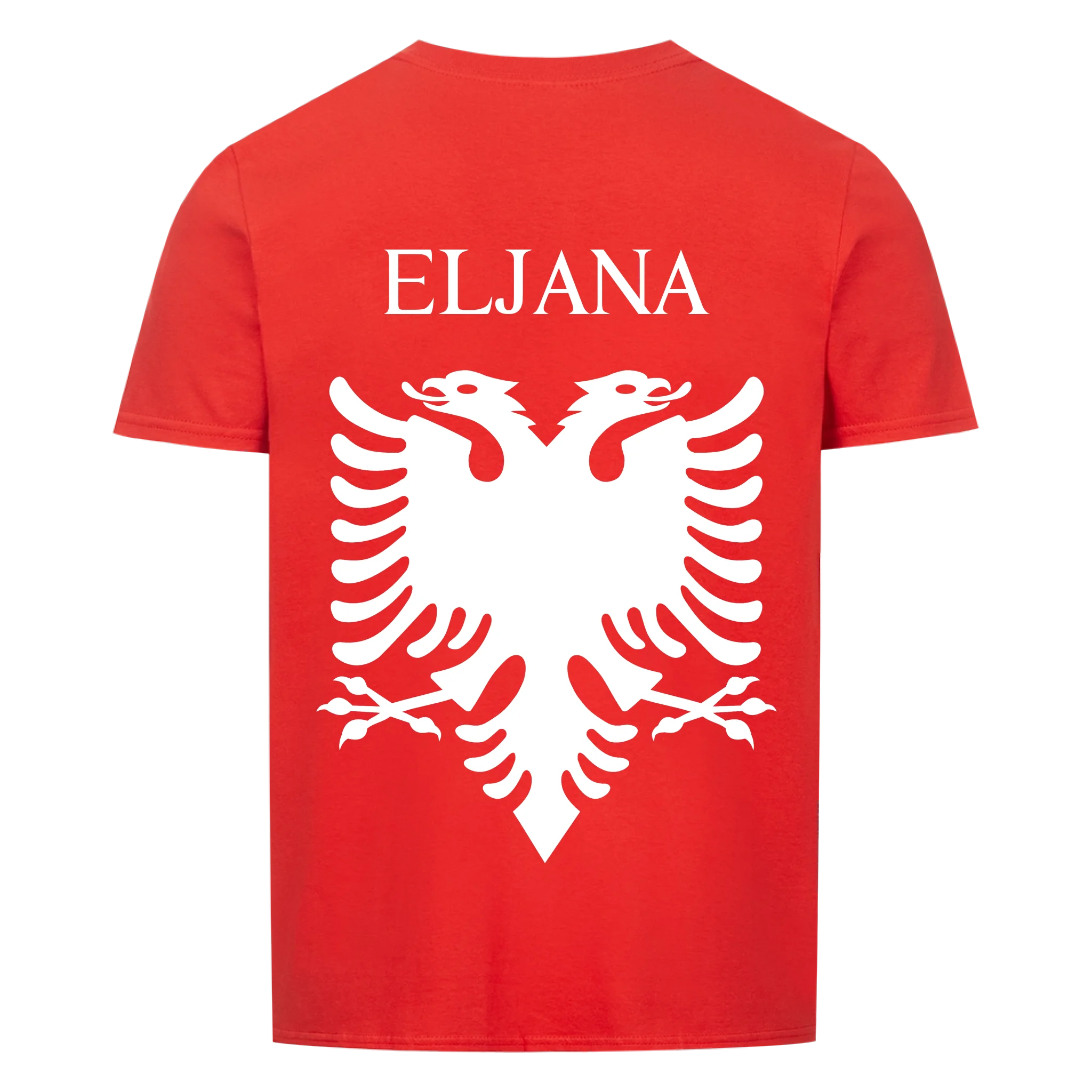 Albanien 4ever Unisex T-Shirt Back Print