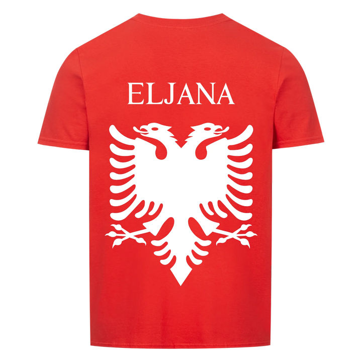 Albanien 4ever Unisex T-Shirt Back Print