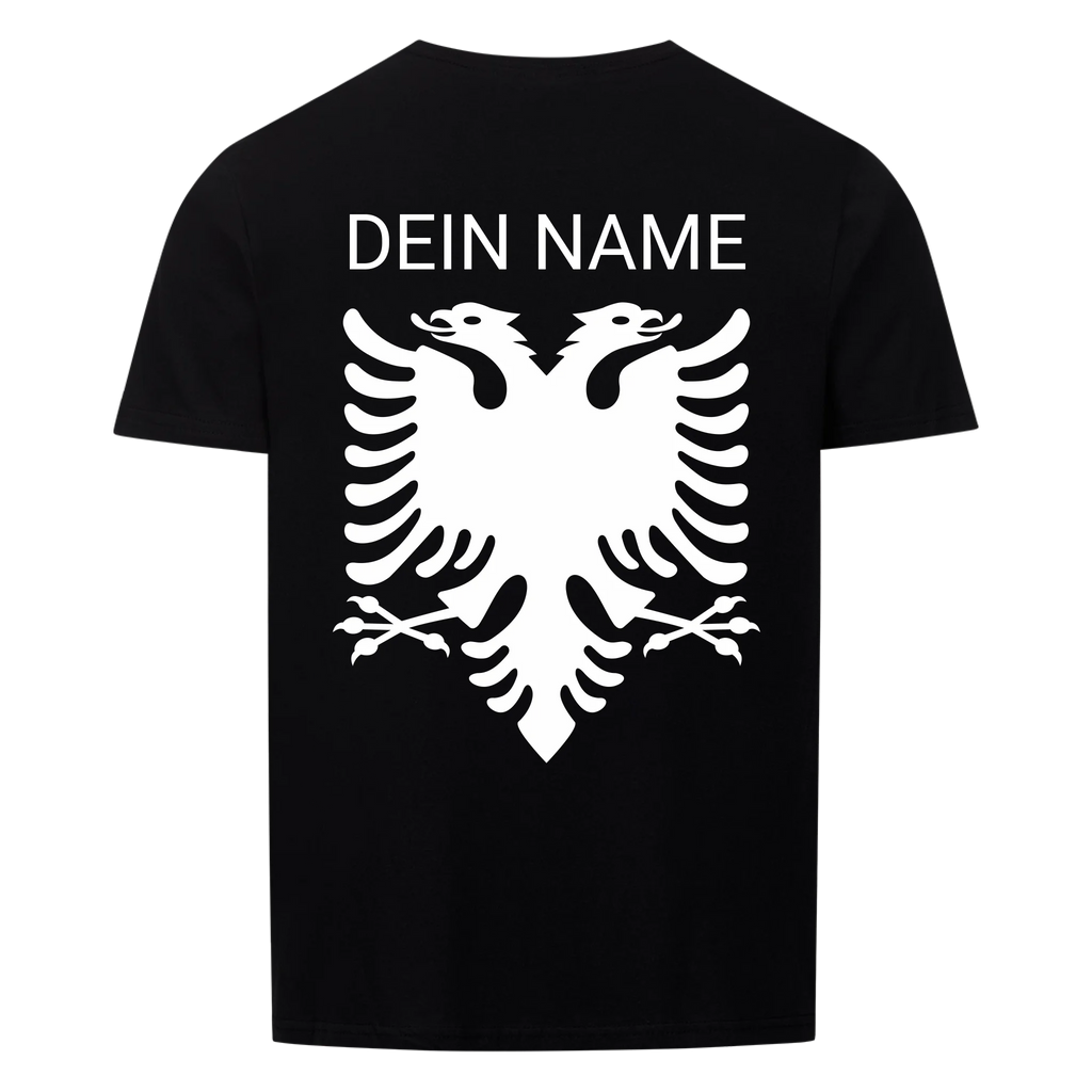 Albanischer Adler Red Premium T-Shirt inkl. Wunschname