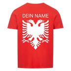Albanischer Adler Red Premium T-Shirt inkl. Wunschname