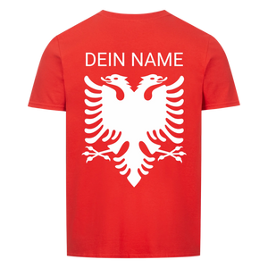 Albanischer Adler Red Premium T-Shirt inkl. Wunschname