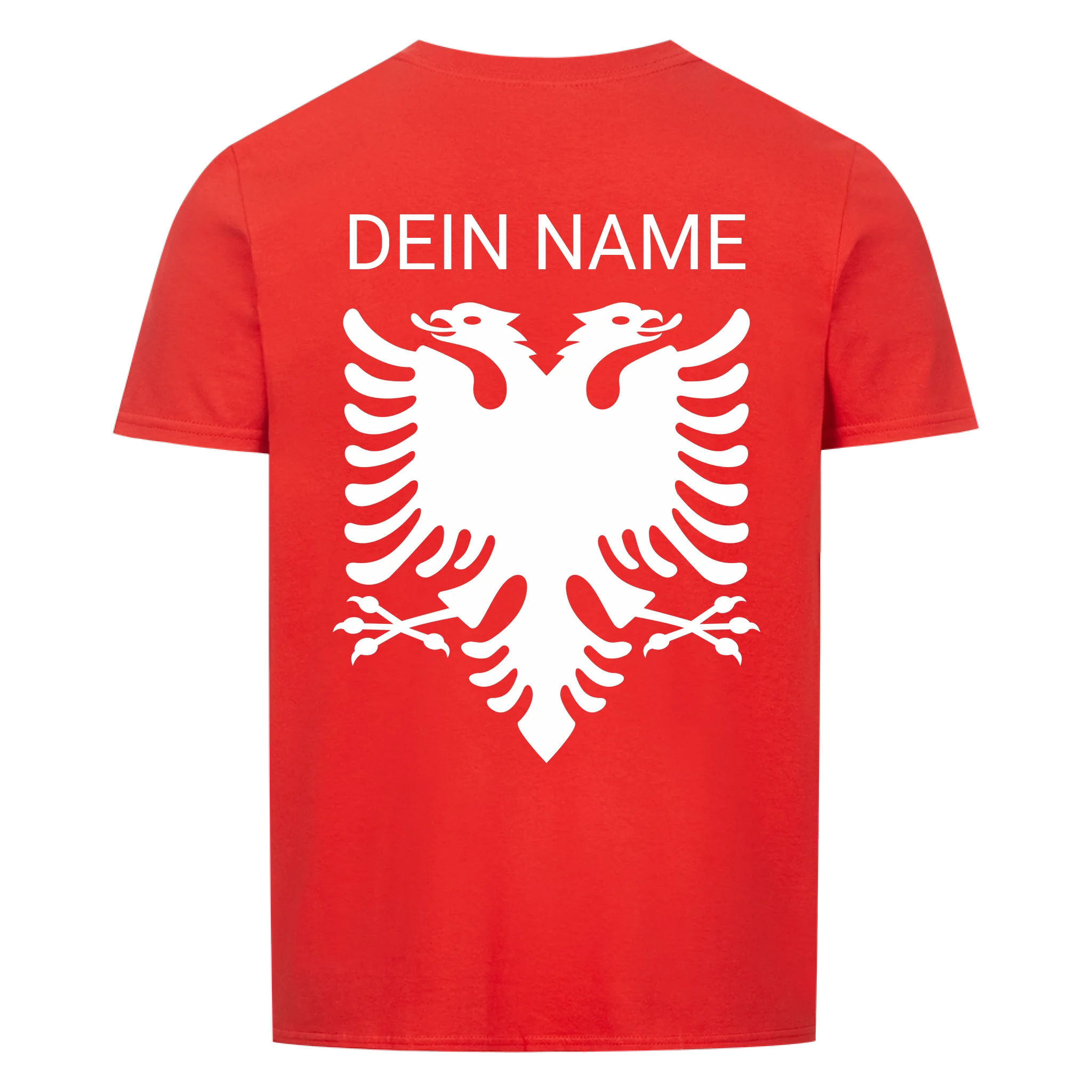 Albanischer Adler Red Premium T-Shirt inkl. Wunschname