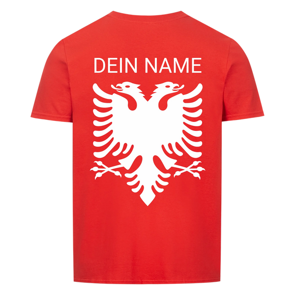 Albanischer Adler Red Premium T-Shirt inkl. Wunschname