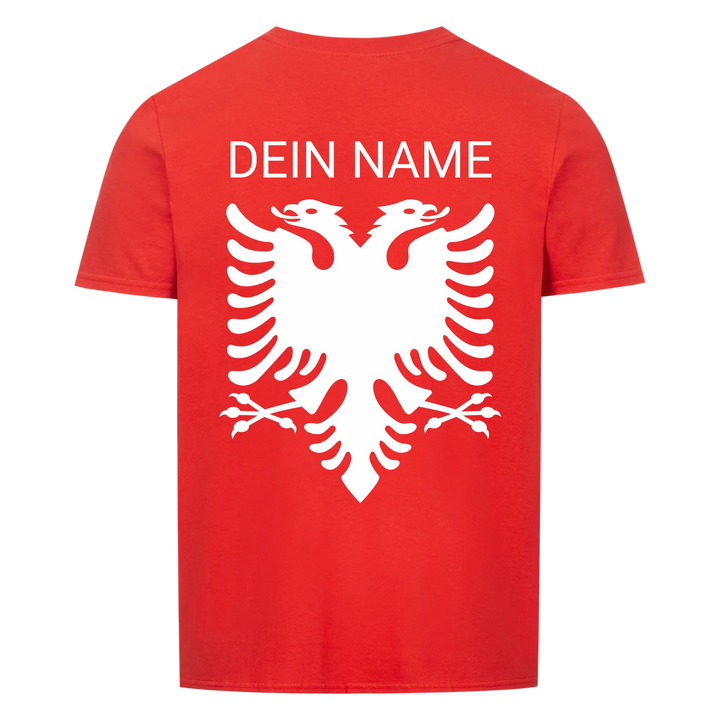 Albanischer Adler Red Premium T-Shirt inkl. Wunschname