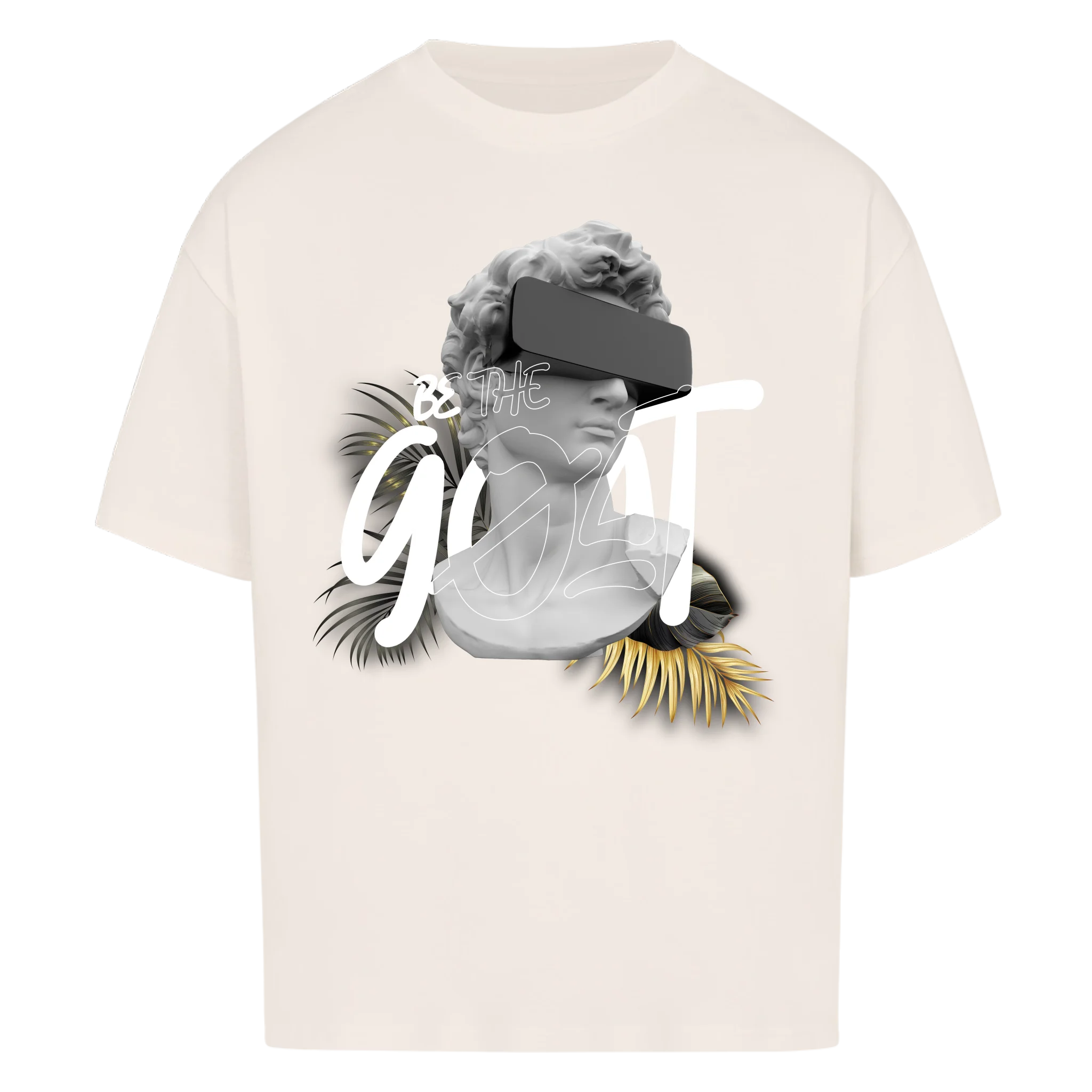 Be The Goat Oversized T-Shirt Front Print