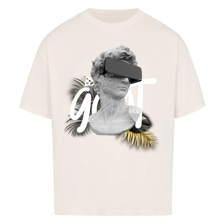 Be The Goat Oversized T-Shirt Front Print