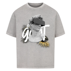 Be The Goat Oversized T-Shirt Front Print