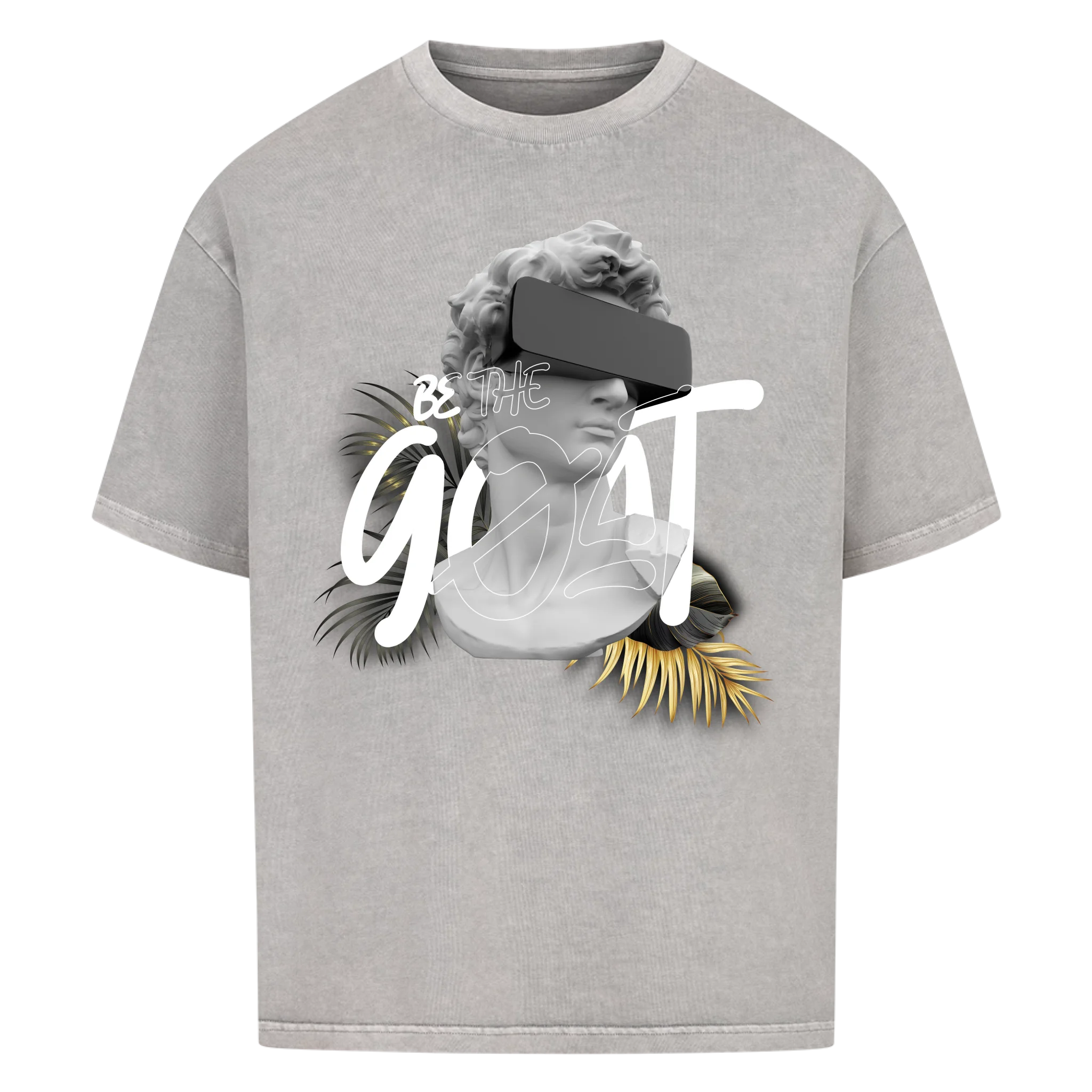Be The Goat Oversized T-Shirt Front Print