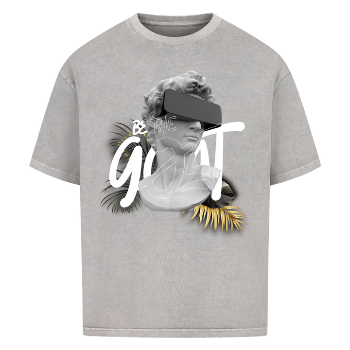 Be The Goat Oversized T-Shirt Front Print