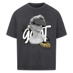 Be The Goat Oversized T-Shirt Front Print