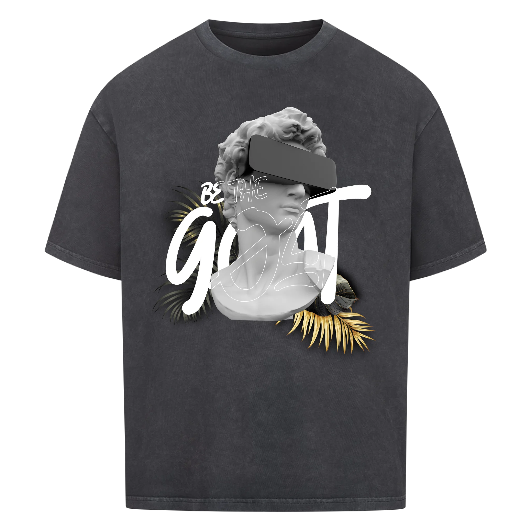 Be The Goat Oversized T-Shirt Front Print