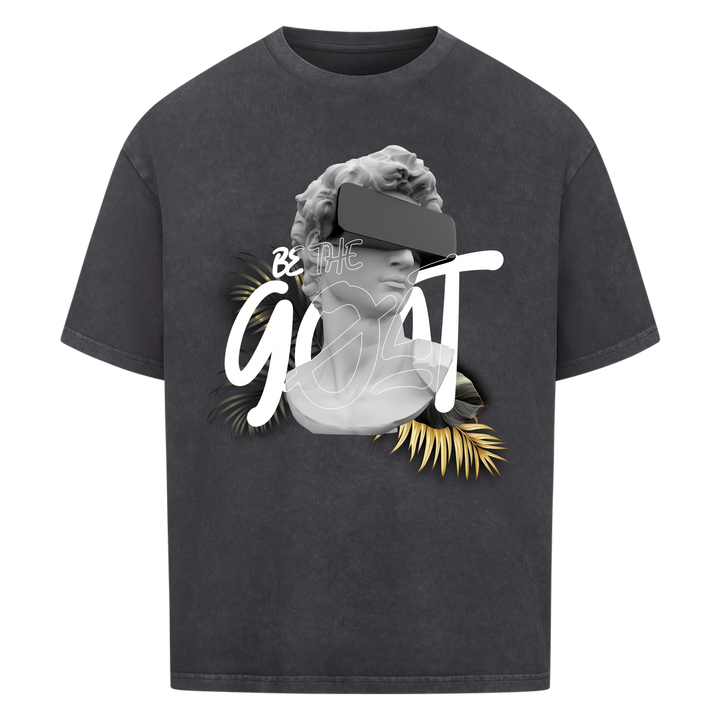 Be The Goat Oversized T-Shirt Front Print
