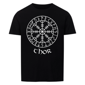 Valhallas Zeichen – Runen Unisex T-Shirt