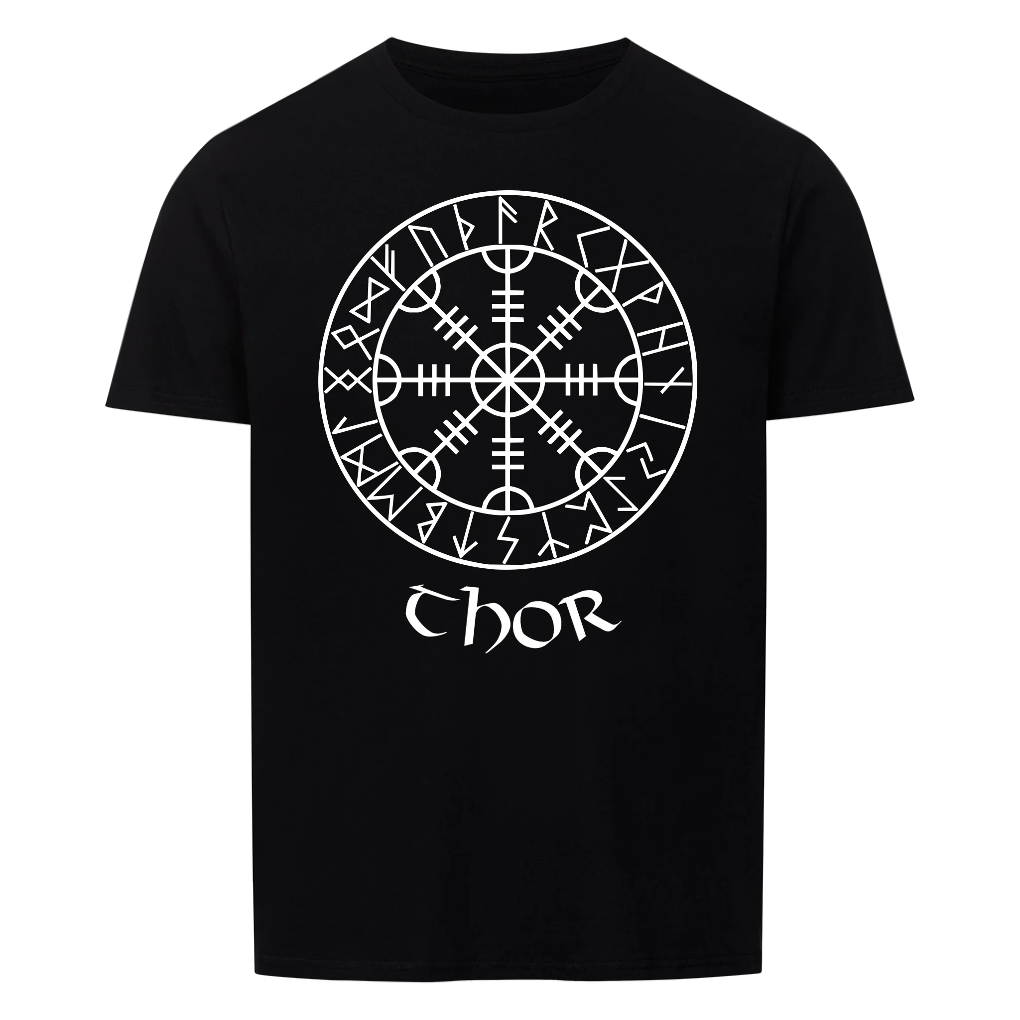 Valhallas Zeichen – Runen Unisex T-Shirt
