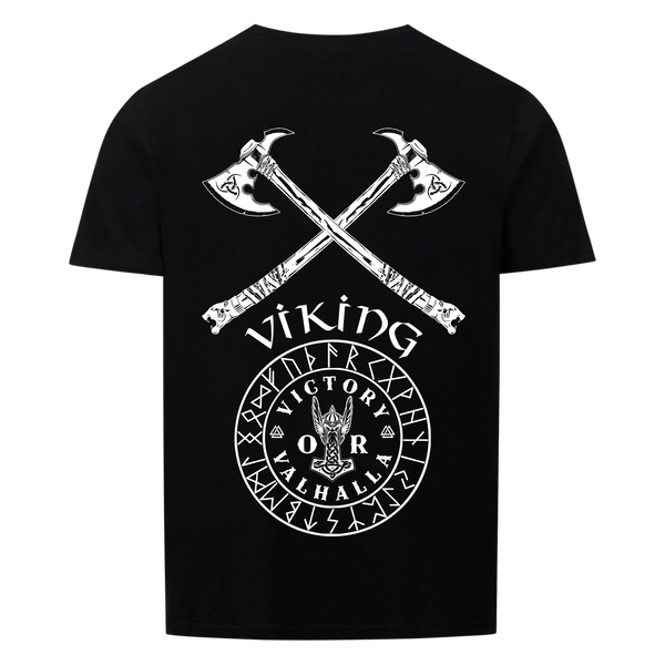 VIKING Victory or VALHALLA Unisex T-Shirt Backprint