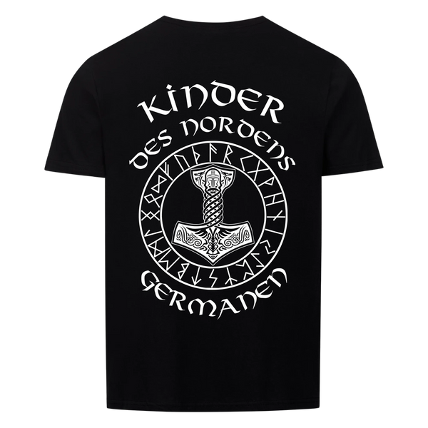 Kinder des Nordens Germanen Unisex T-Shirt Back Print