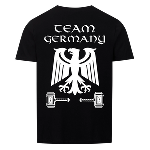Team Germany Basic Unisex T-Shirt Schwarz