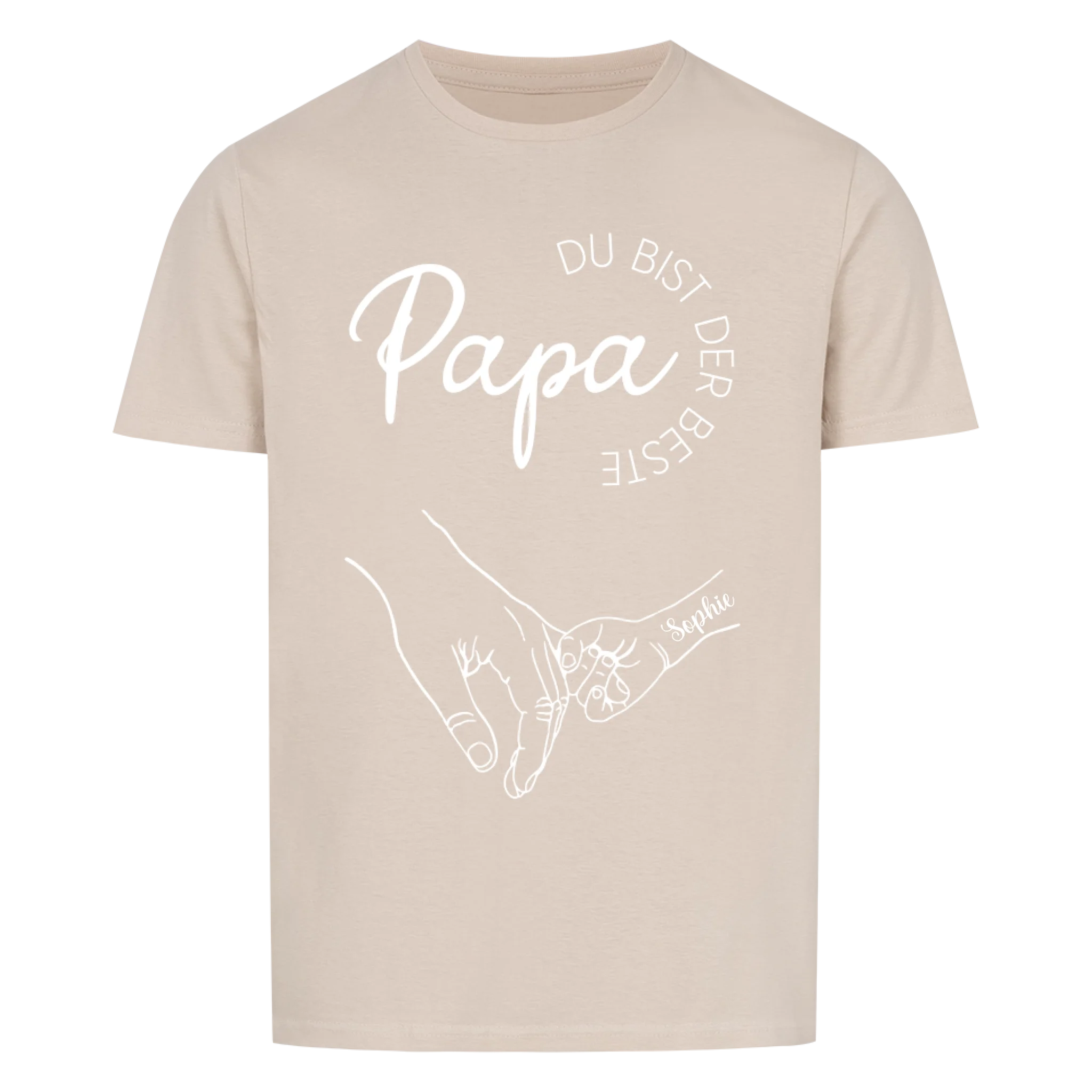 Bester Papa oder beste Mama Basic Unisex T-Shirt