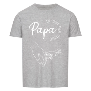 Bester Papa oder beste Mama Basic Unisex T-Shirt
