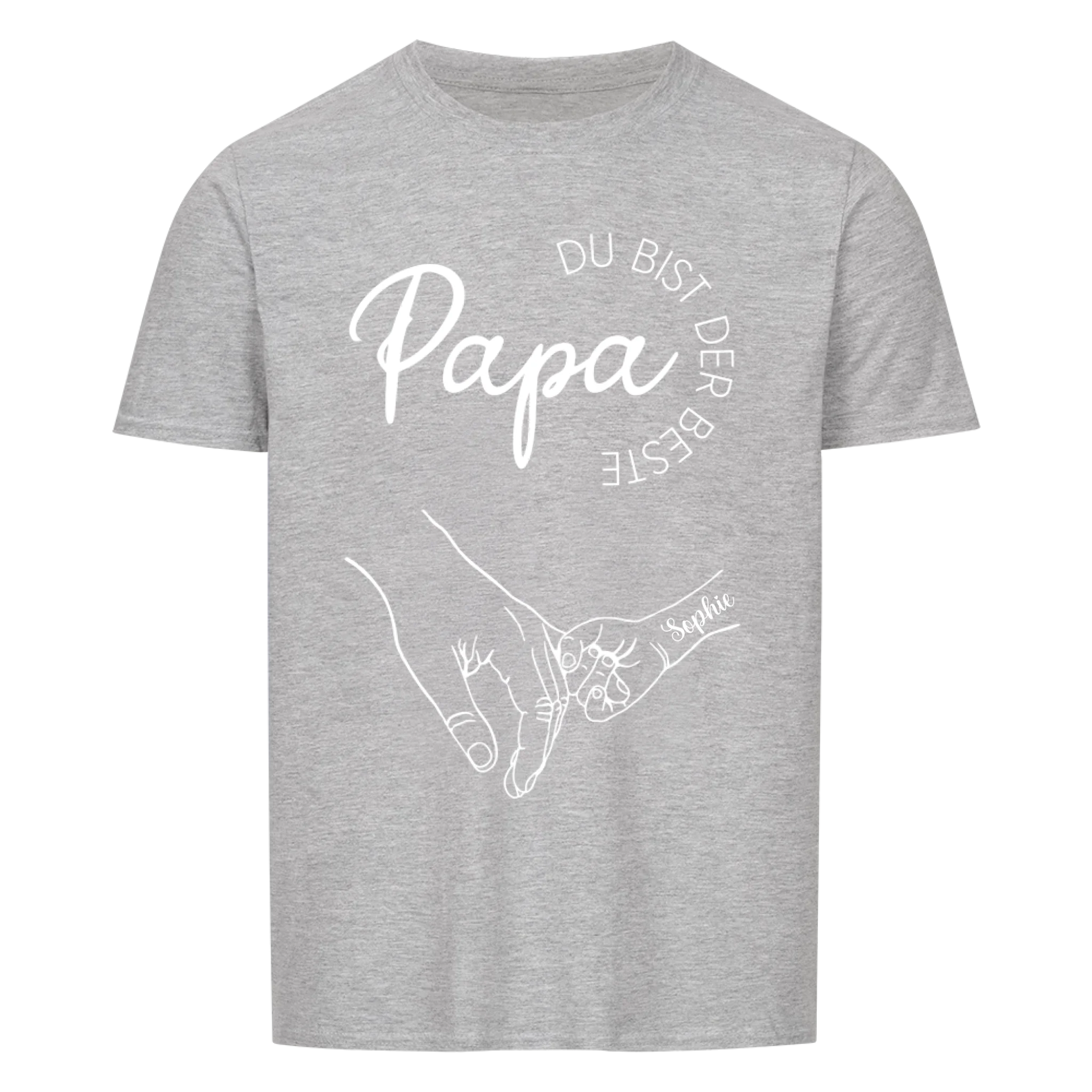 Bester Papa oder beste Mama Basic Unisex T-Shirt