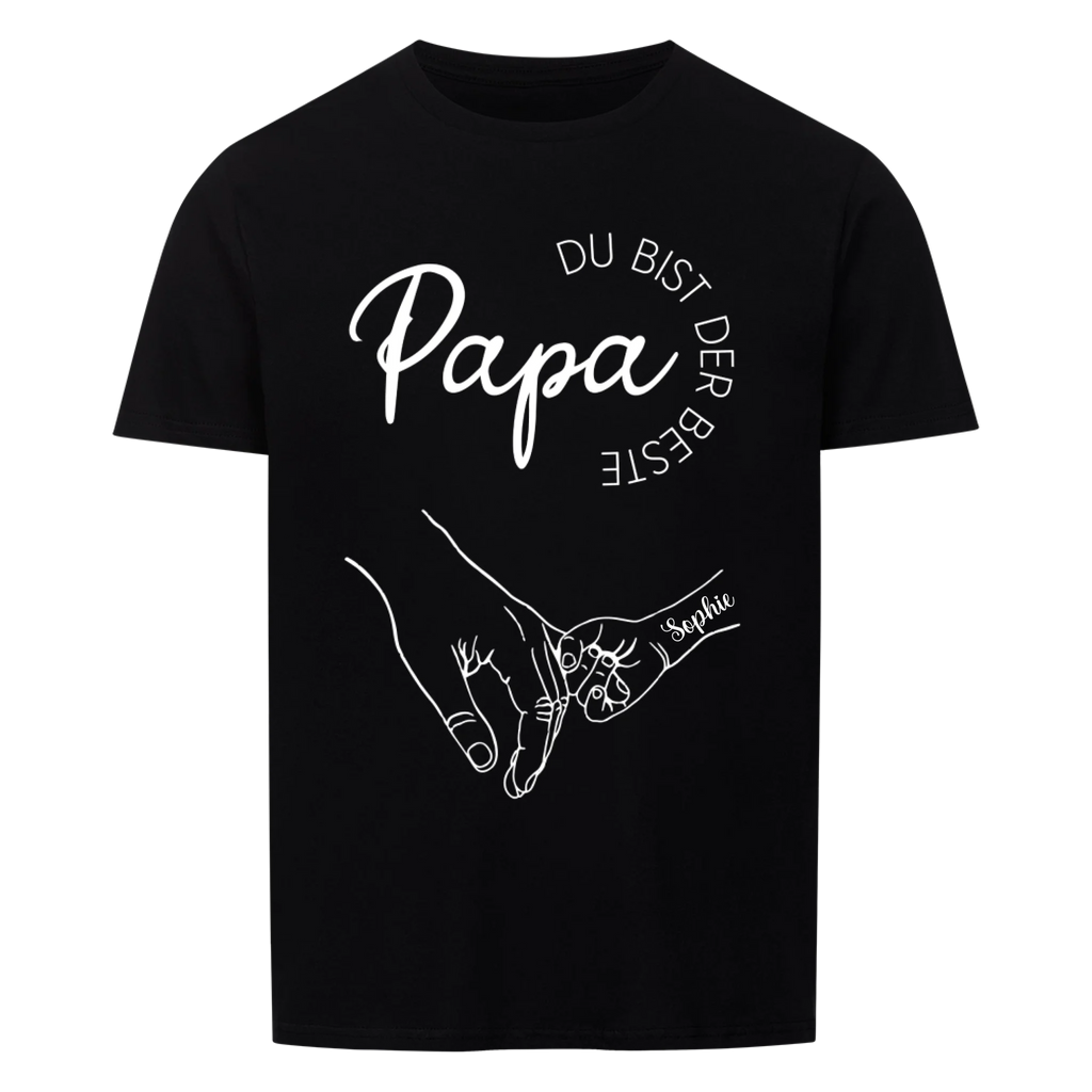 Bester Papa oder beste Mama Basic Unisex T-Shirt
