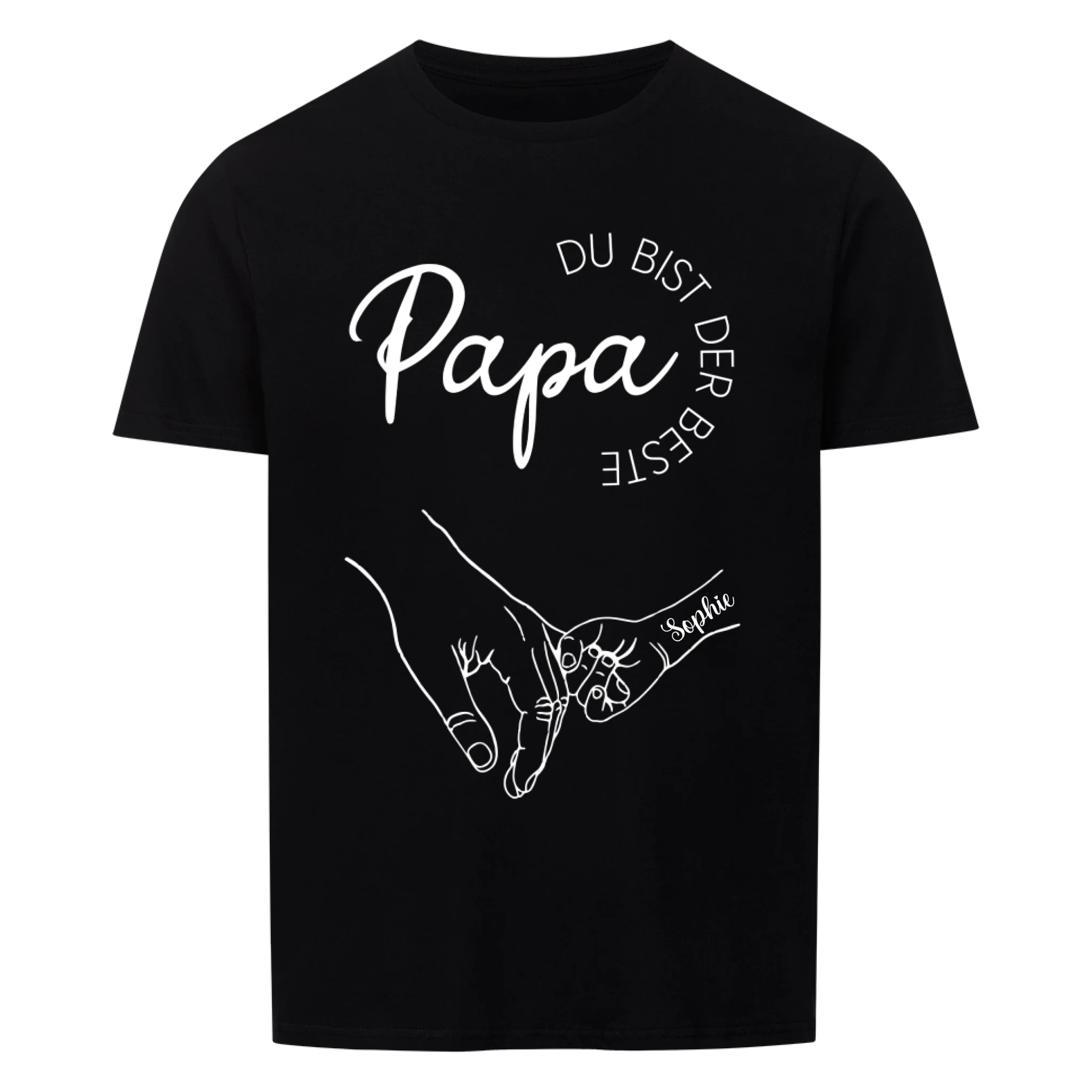 Bester Papa oder beste Mama Basic Unisex T-Shirt