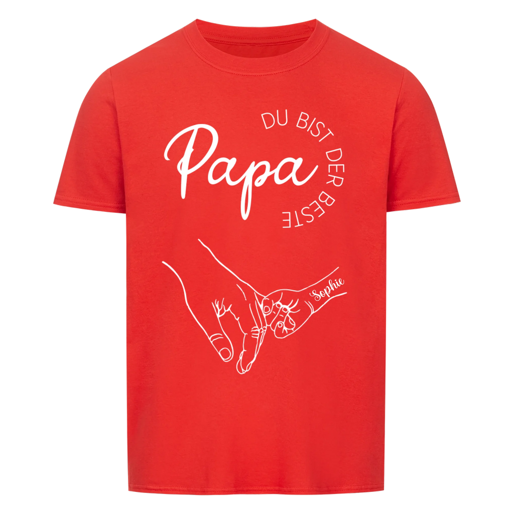 Bester Papa oder beste Mama Basic Unisex T-Shirt