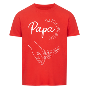 Bester Papa oder beste Mama Basic Unisex T-Shirt