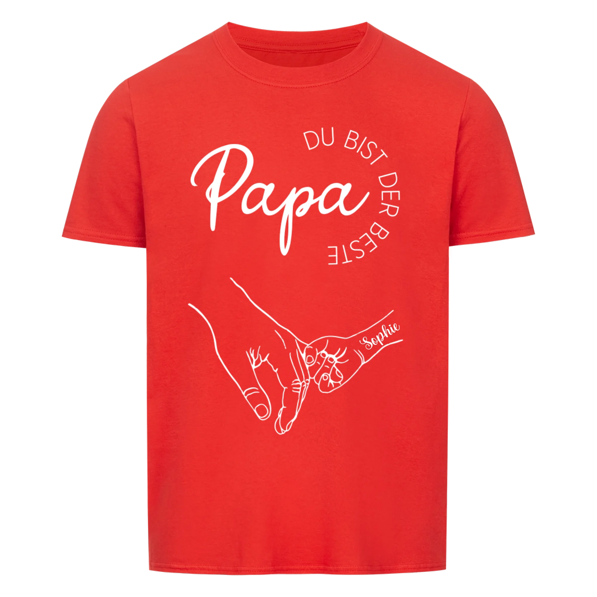 Bester Papa oder beste Mama Basic Unisex T-Shirt